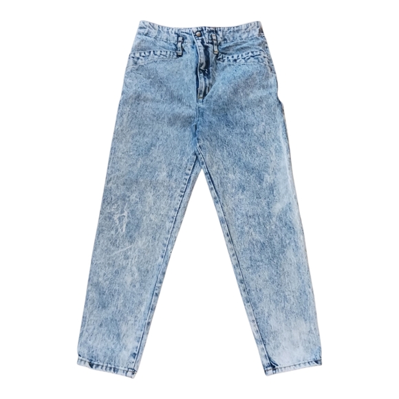 Vintage Acid Wash Mom Jeans - Picture 1 of 1